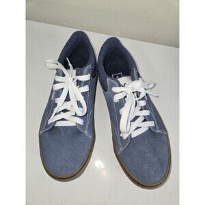 Vans Off The Wall Blue Kids Size 4 Shoes